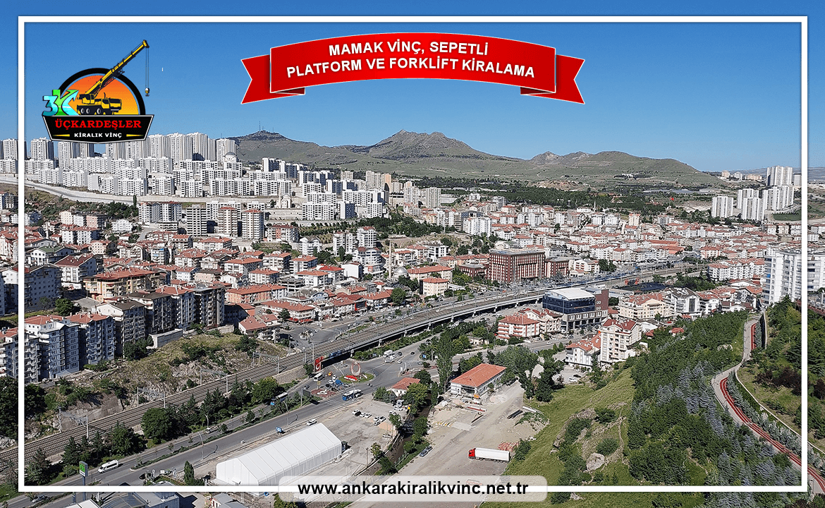 Mamak Kiralık Vinç Kiralama